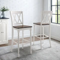 Crosley Shelby 2Pc Bar Stool Set - 18 W x21.75 D x 46.5 H