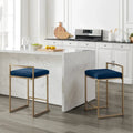Crosley Harlowe 2-Piece Counter Height Bar Stool Set