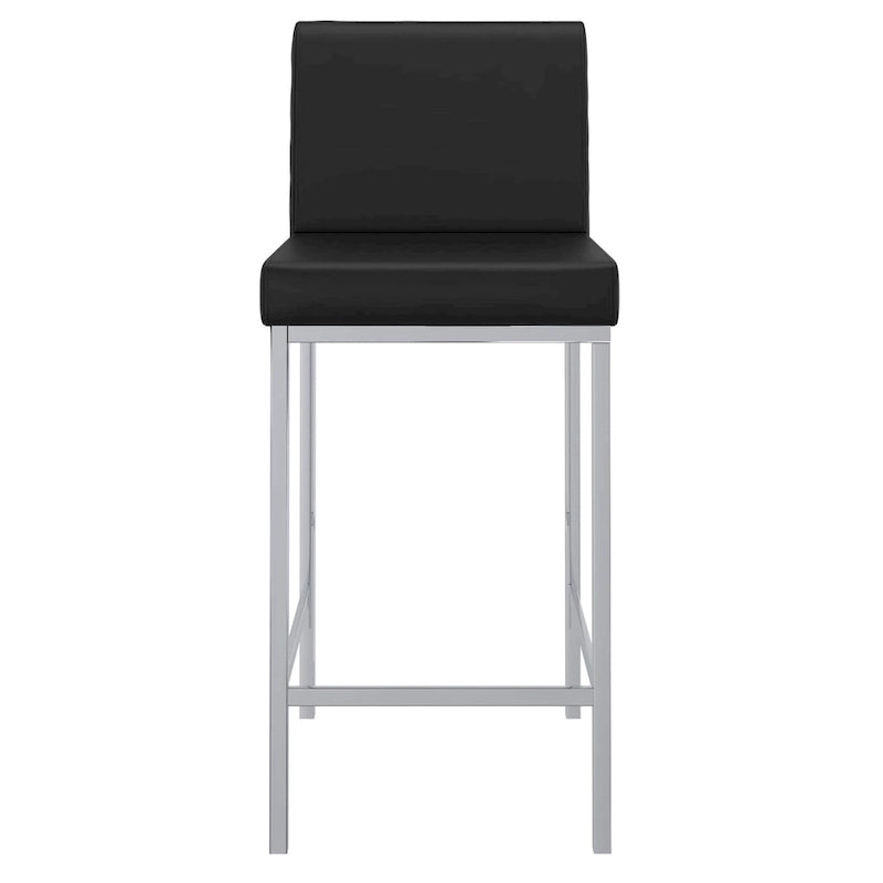 Set of 2 Contemporary Counter Stool - N/A