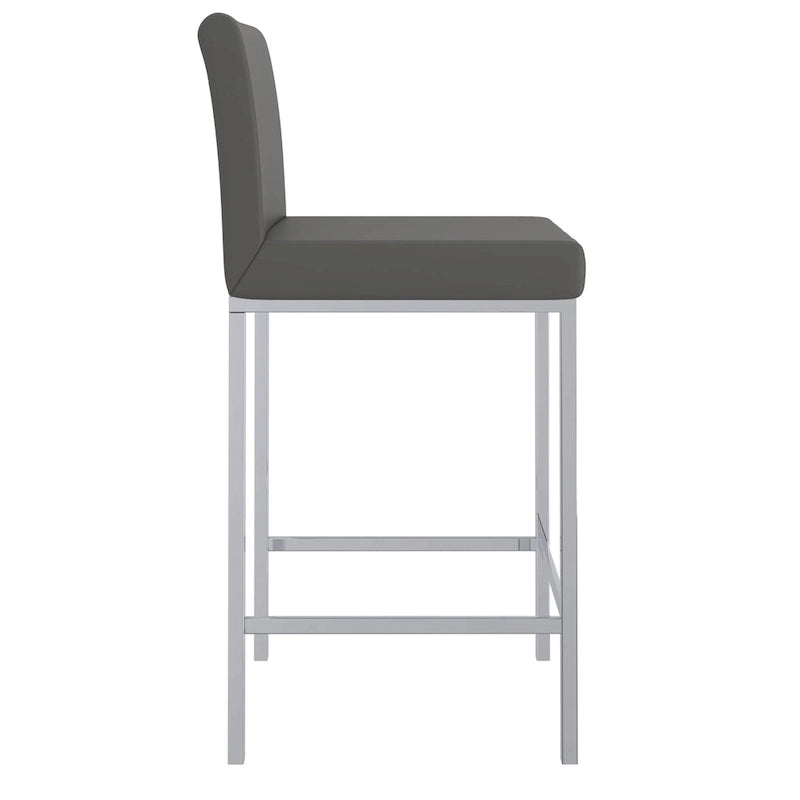 Set of 2 Contemporary Counter Stool - N/A