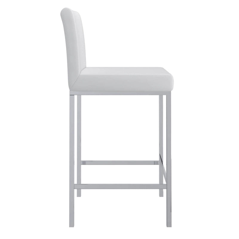 Set of 2 Contemporary Counter Stool - N/A