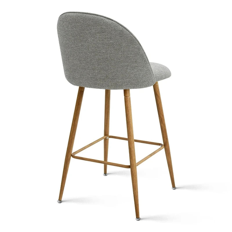 Upholstered 26 inch Counter Stool (Set of 2) - 37.6 x16.7 x16.7