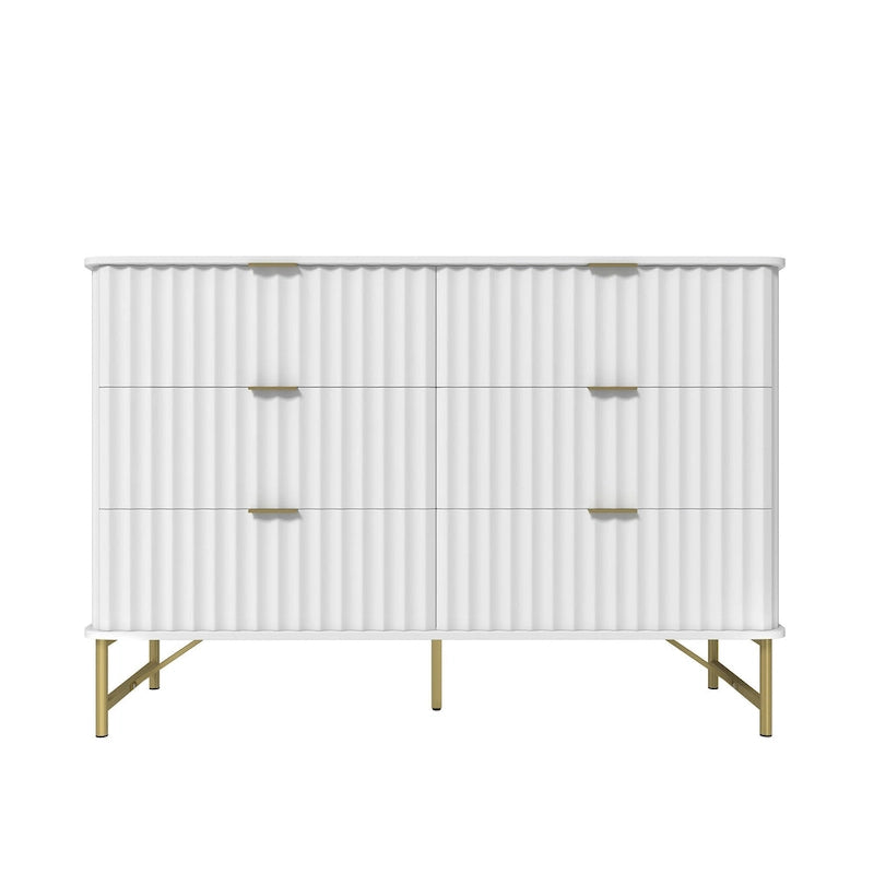 Clihome Modern MDF 6 - Drawer Accent Chest