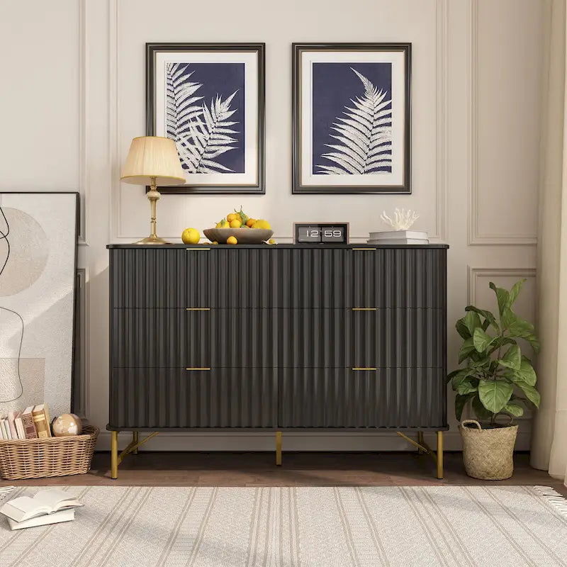 Clihome Modern MDF 6 - Drawer Accent Chest