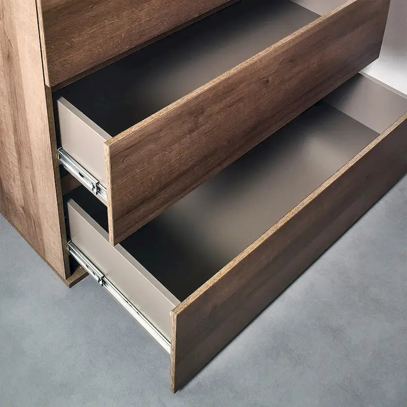 Liv Four-Drawer Contemporary Wood Chest