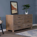Grain Wood Furniture Loft 6-Drawer Dresser
