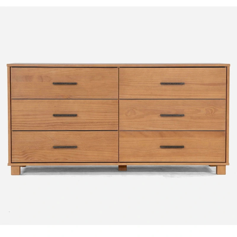 Grain Wood Furniture Loft 6-Drawer Dresser