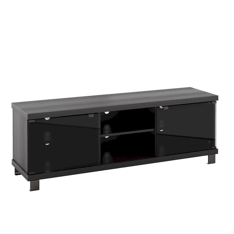 Holland TV Stand with Glass Doors, for TVs up to 75