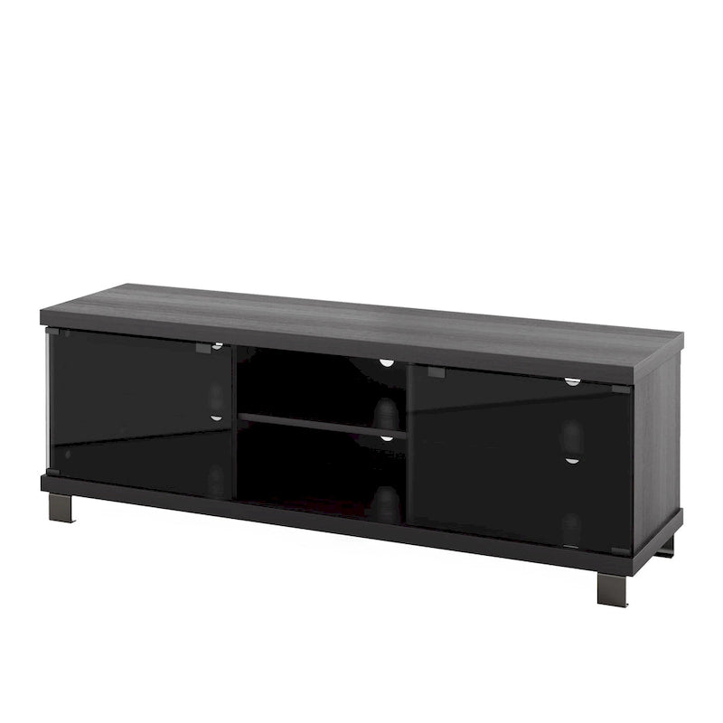 Holland TV Stand with Glass Doors, for TVs up to 75