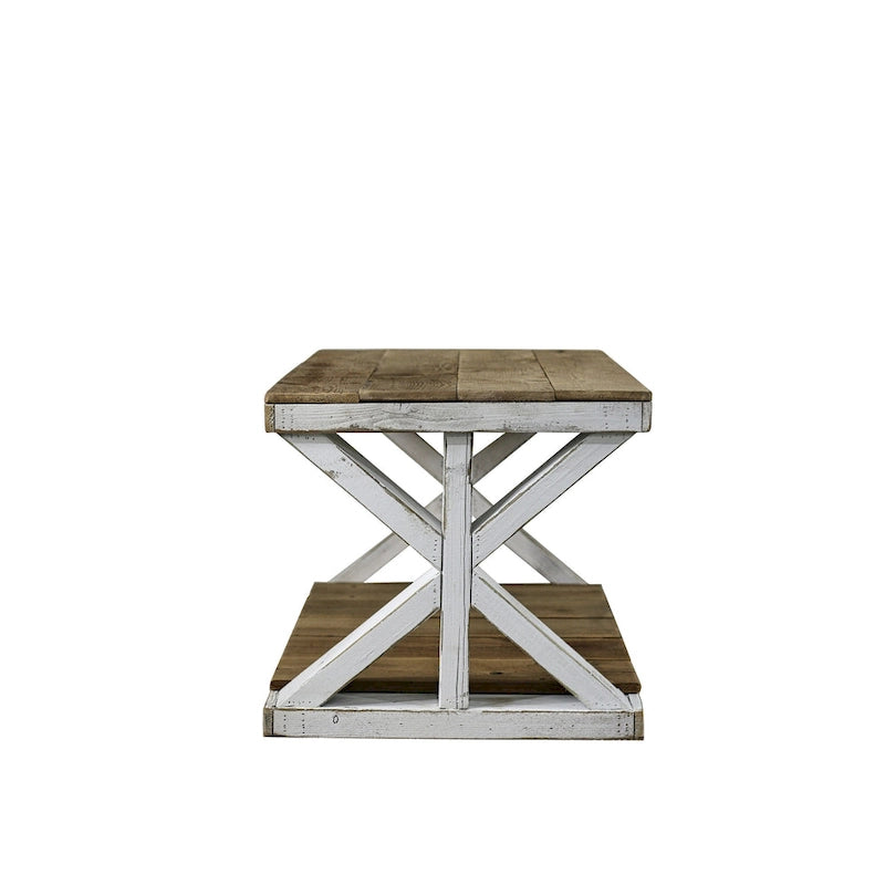 Aztec White Combo Coffee Table