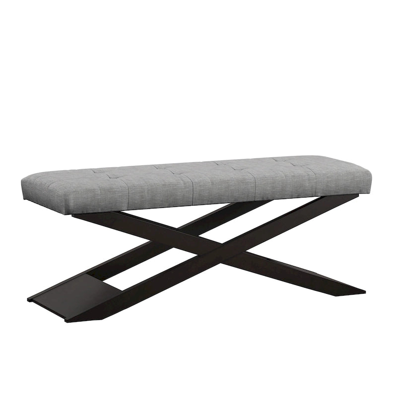 Bosworth 48  Wood X-Base Bench by iNSPIRE Q Classic