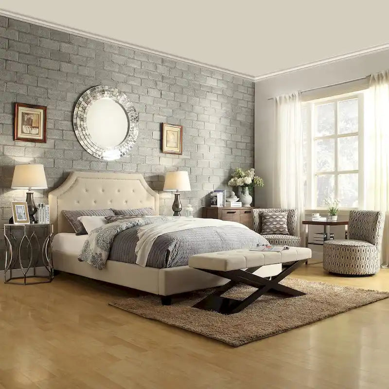 Bosworth 48  Wood X-Base Bench by iNSPIRE Q Classic