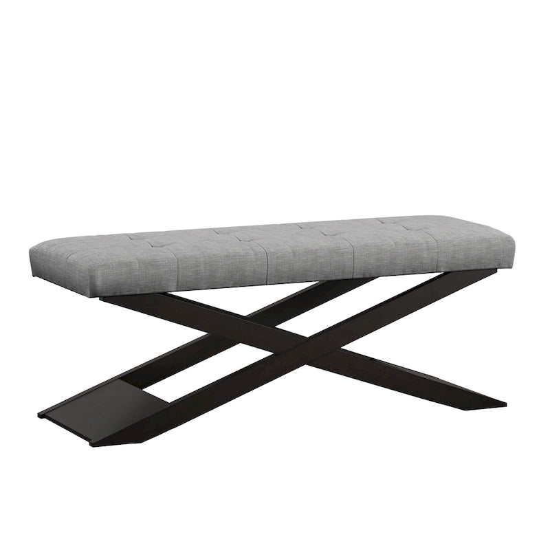 Bosworth 48  Wood X-Base Bench by iNSPIRE Q Classic