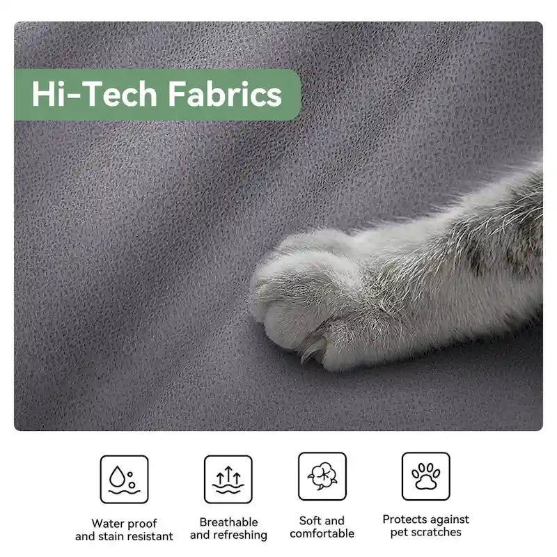 Morden Fort Modern Living Room Sofa Set, 3-Piece Sofa Set Couch,Loveseat and Chair