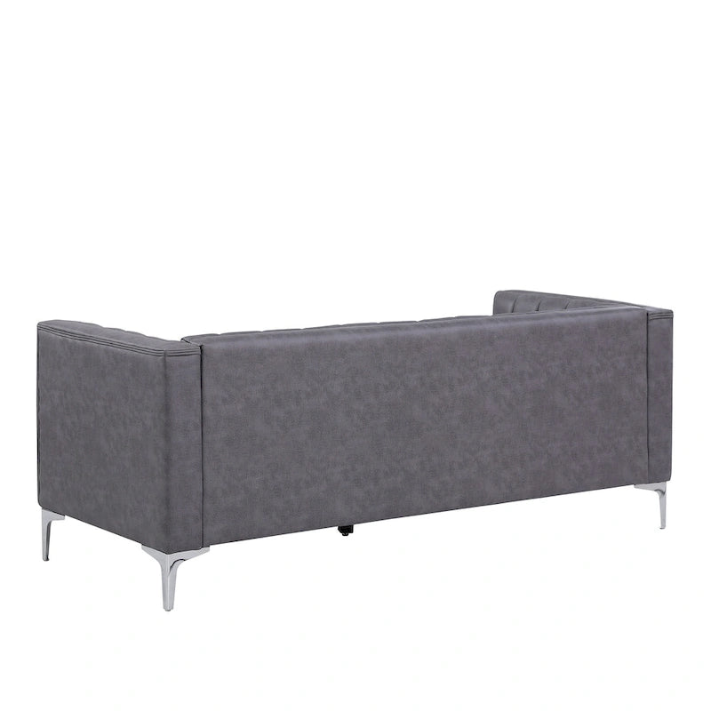 Morden Fort Modern Living Room Sofa Set, 3-Piece Sofa Set Couch,Loveseat and Chair