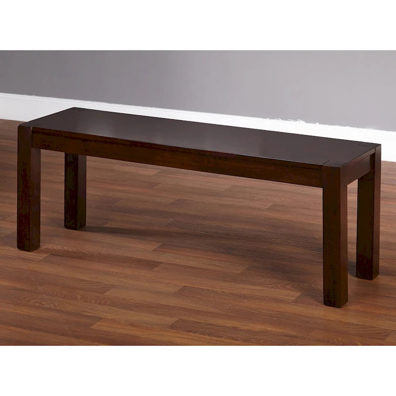 Simple Living Axis Espresso Accent Dining Bench
