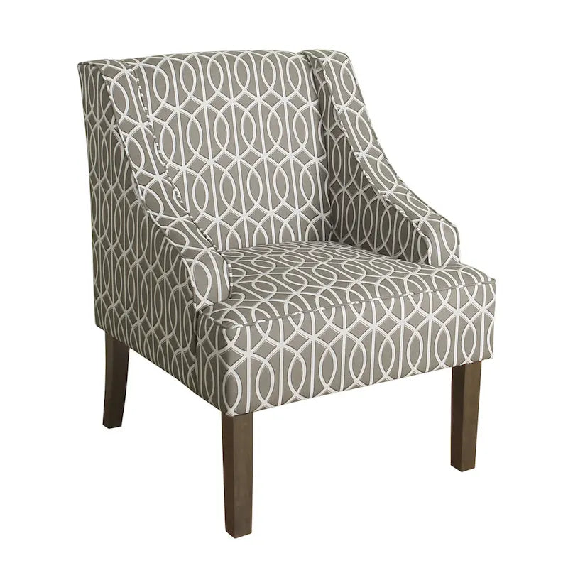 Porch & Den Cammy Swoop Arm Accent Chair