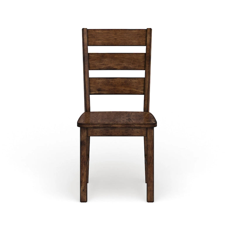 Mass Rustic Ladderback Wood Dining Chairs (Set of 2) by Furniture of America