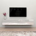 Berno 71-in. Modern Glossy Wall-mounted Floating TV Stand