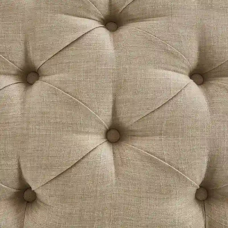 Knightsbridge Tufted Oversized Chaise Lounge by iNSPIRE Q Artisan