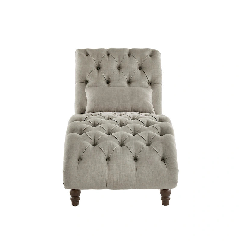 Knightsbridge Tufted Oversized Chaise Lounge by iNSPIRE Q Artisan