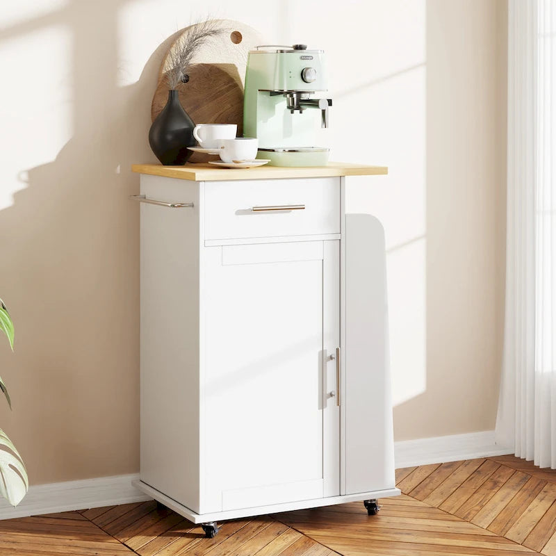 Futzca Storage Kitchen Island Cart - N/A