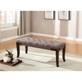 Copper Grove Bloodroot Linon Tufted Ottoman Bench