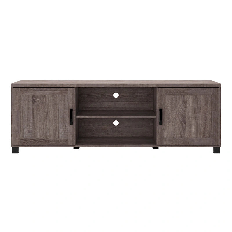 Virlomi TV Stand with Doors, TVs up to 85