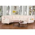 Velvet Symmetrical Modular U Shaped Curved Corner Sectional Sofas - 141  Wide