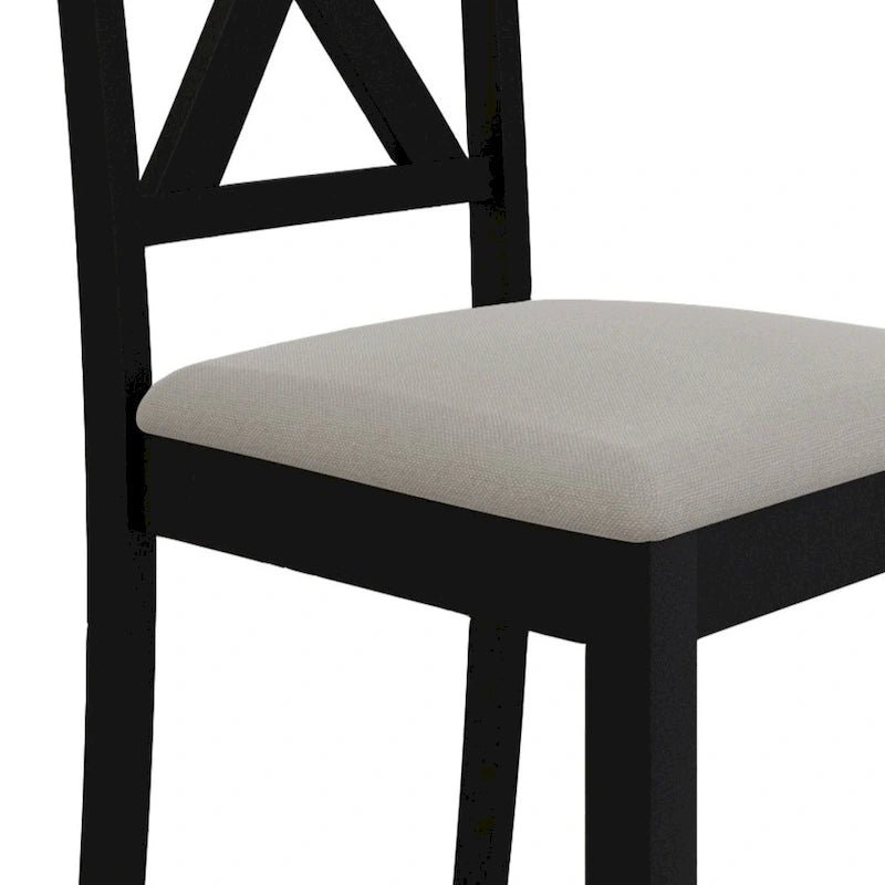 CraftPorch Rustic 5-piece Wooden Dining Set