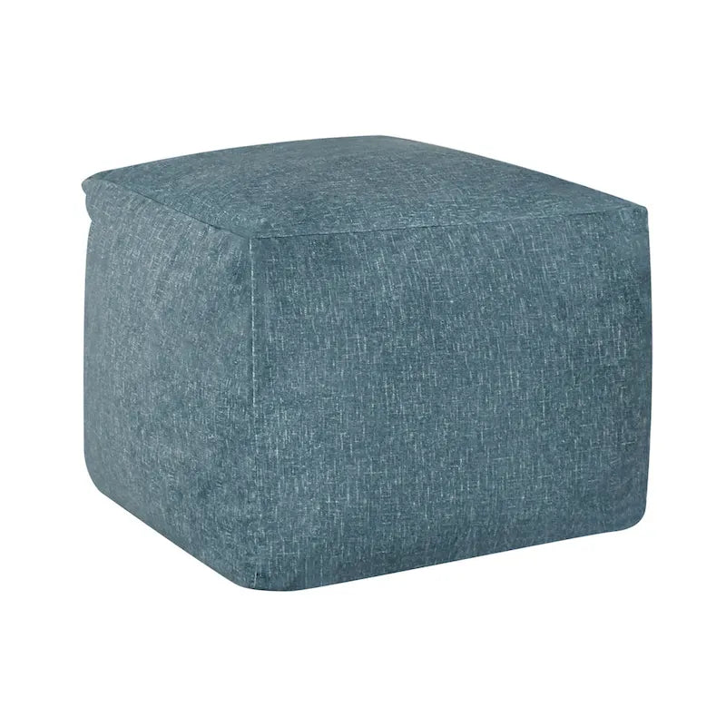 CraftPorch Glam 24 Inch Velvet Upholstered Pouf