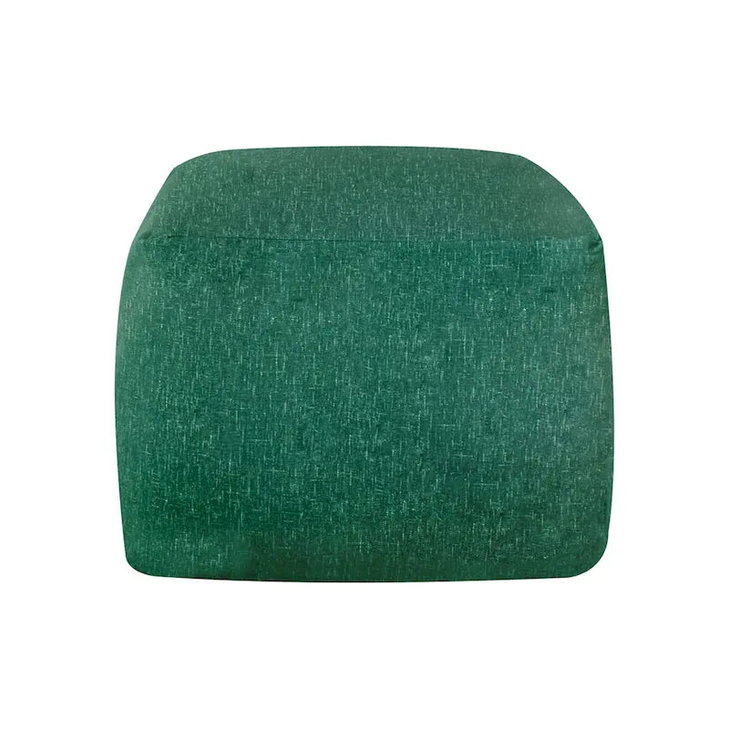 CraftPorch Glam 24 Inch Velvet Upholstered Pouf