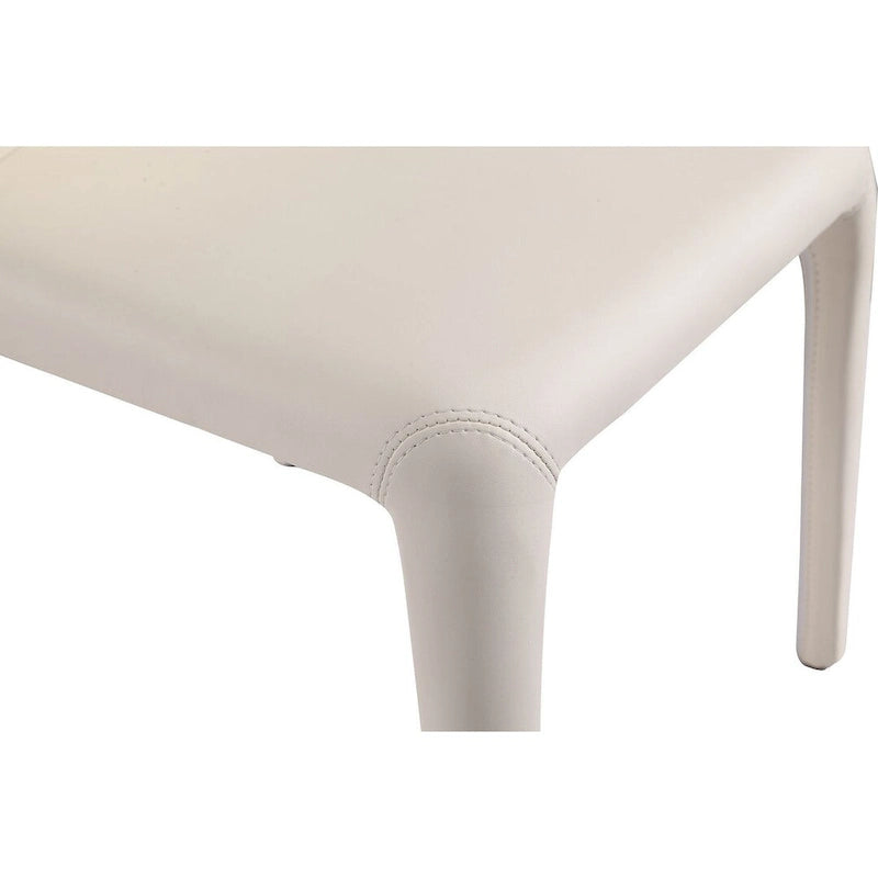 Conrad Cream Faux Leather Dining Chair (Set of 2)
