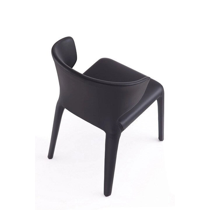 Conrad Cream Faux Leather Dining Chair (Set of 2)