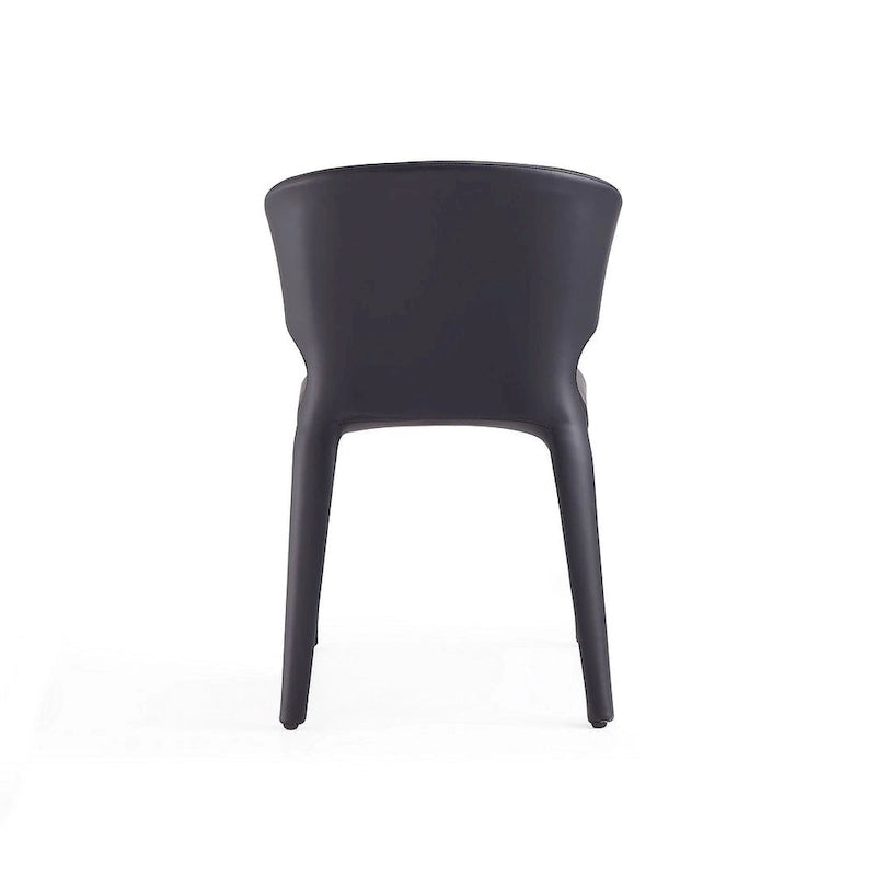 Conrad Cream Faux Leather Dining Chair (Set of 2)