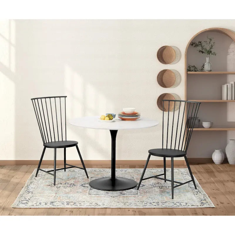 41.25  x 41.25  Flower Round Dining Table