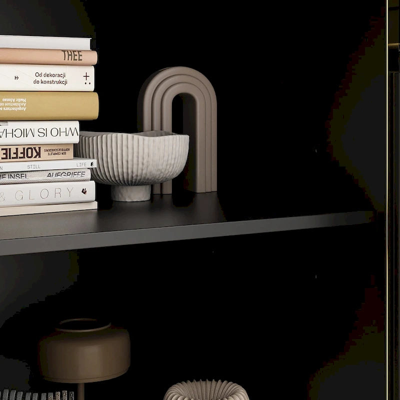 Timechee 4 Doors Kitchen Sideboard 2 Top Drawers Accent Storage Cabinet