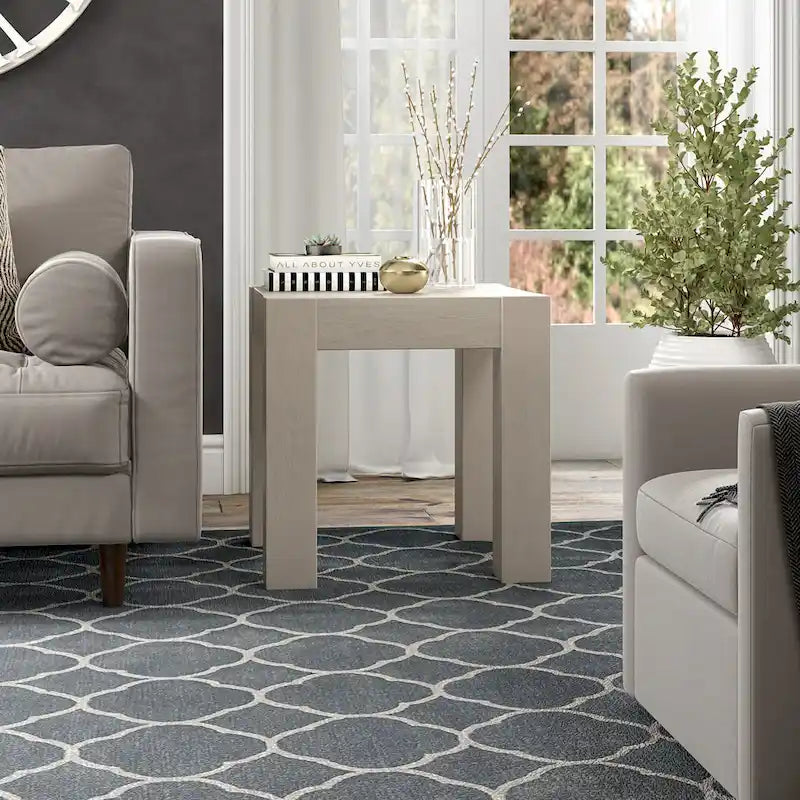 Langston 22  Wide Square Side Table - 22  Wide