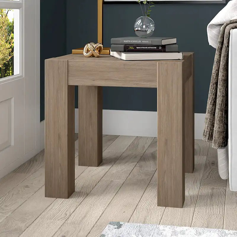 Langston 22  Wide Square Side Table - 22  Wide