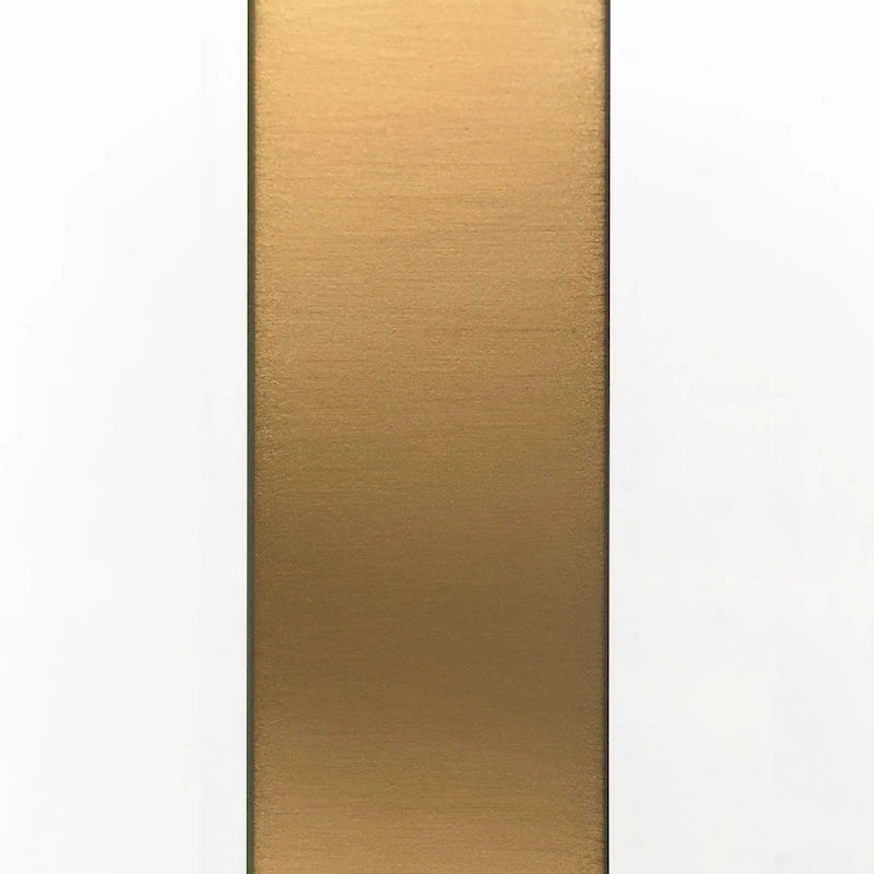 Inez Modern Metal and Glass Side Table