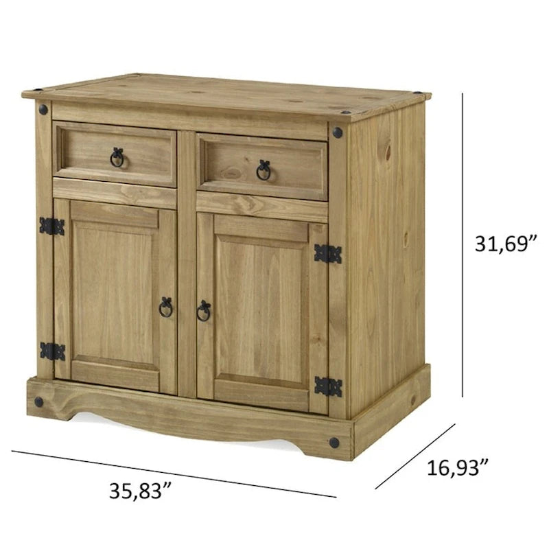 35  Wood Buffet Sideboard Corona Collection