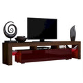 Milano 200 Modern 79-inch TV Stand with 16 Color LEDs