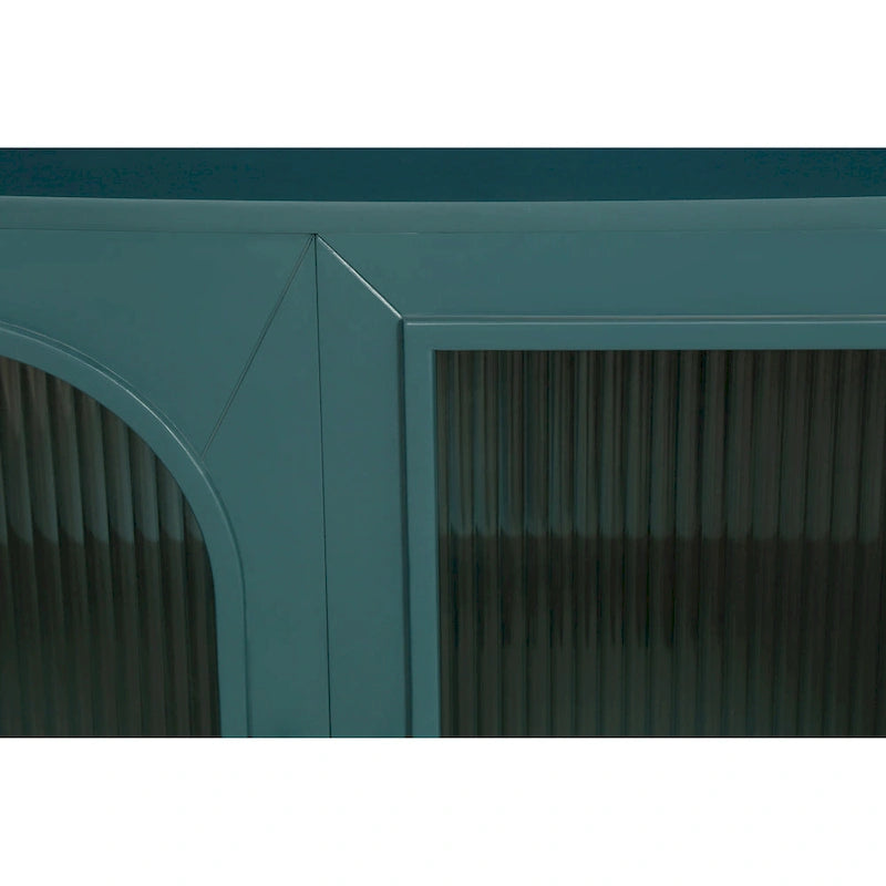 Wood Buffets Storage Cabinet with Adjustable Shelves