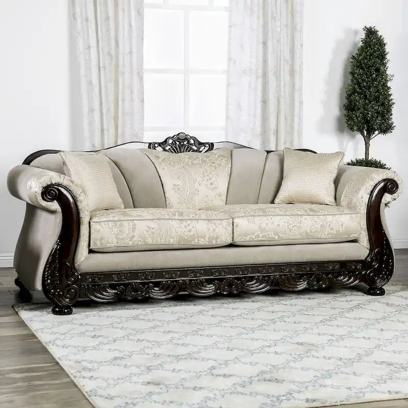 Dikic Traditional Chenille Rolled Arms 2-Piece Living Room Set by Gracewood Hollow