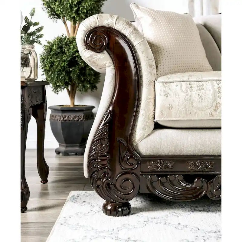 Dikic Traditional Chenille Rolled Arms 2-Piece Living Room Set by Gracewood Hollow