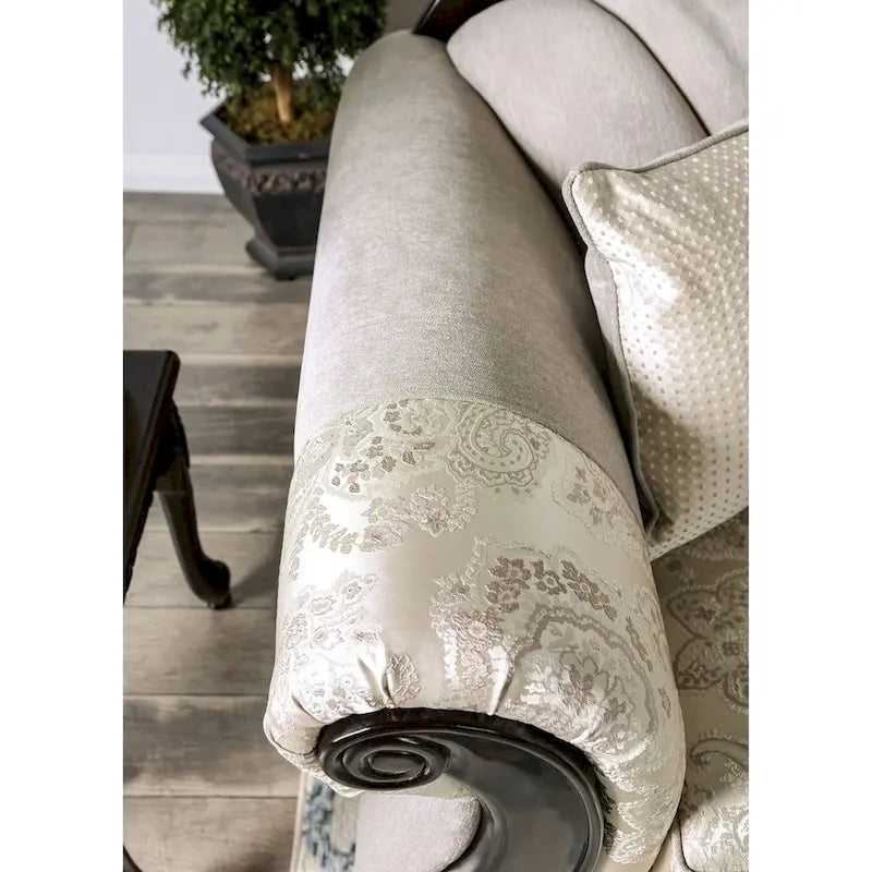 Dikic Traditional Chenille Rolled Arms 2-Piece Living Room Set by Gracewood Hollow