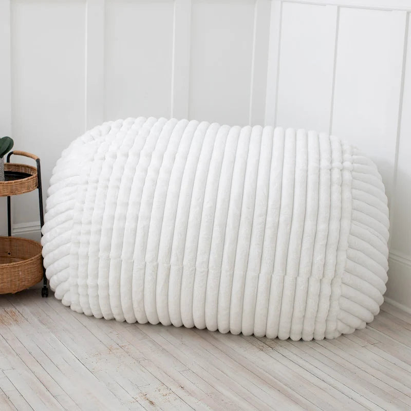 Jaxx 6 Foot Bean Bag, Loveseat, Sofa & Lounger - Mondo Fur