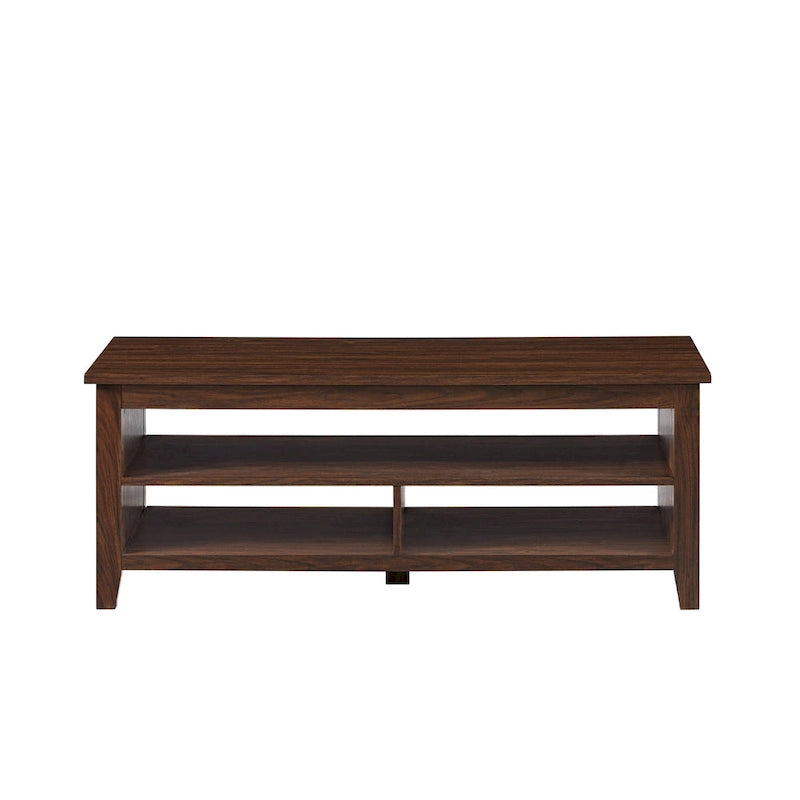 Middlebrook Coastal Grooved-Side Coffee Table