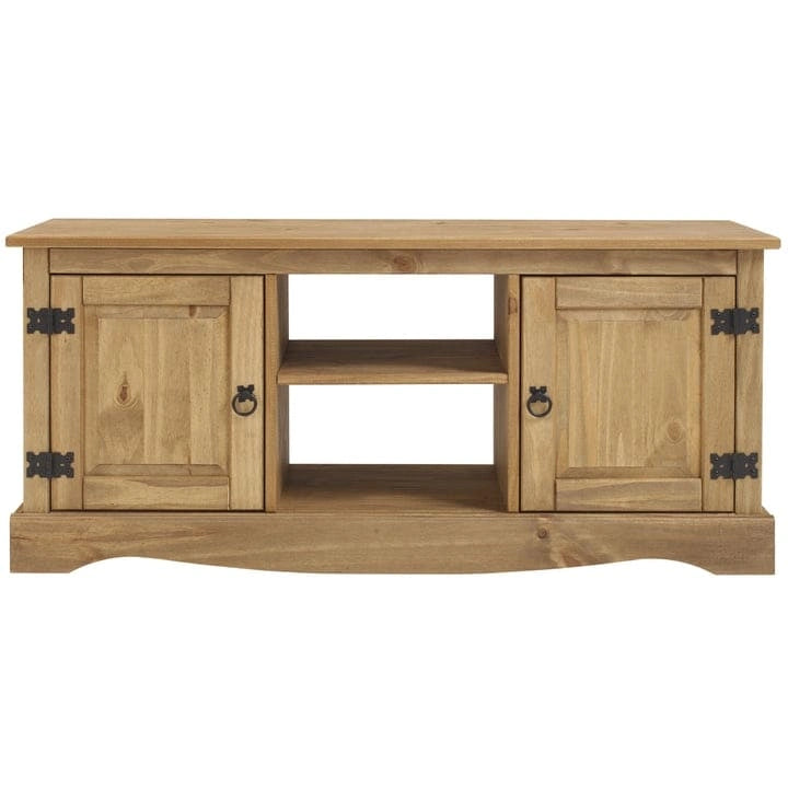 Wood TV Entertainment Stand Corona