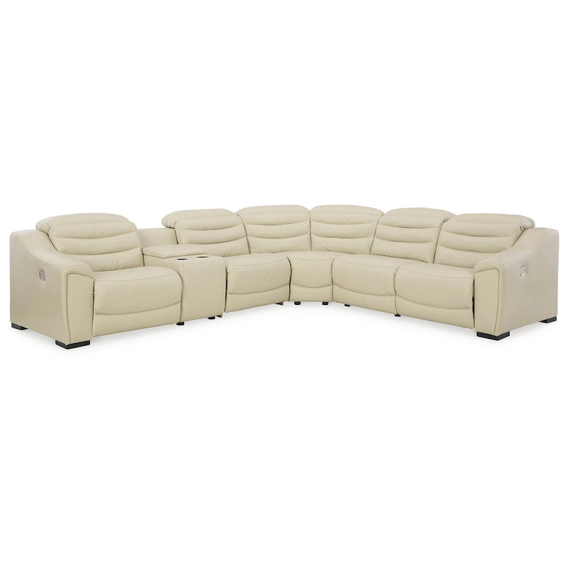 Signature Design by Ashley Center Line 6-Piece Power Reclining Sectional - 138.25 W x 120.5 D x 35 H